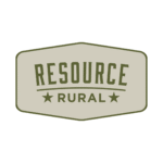 decorative logo for Resource Rural