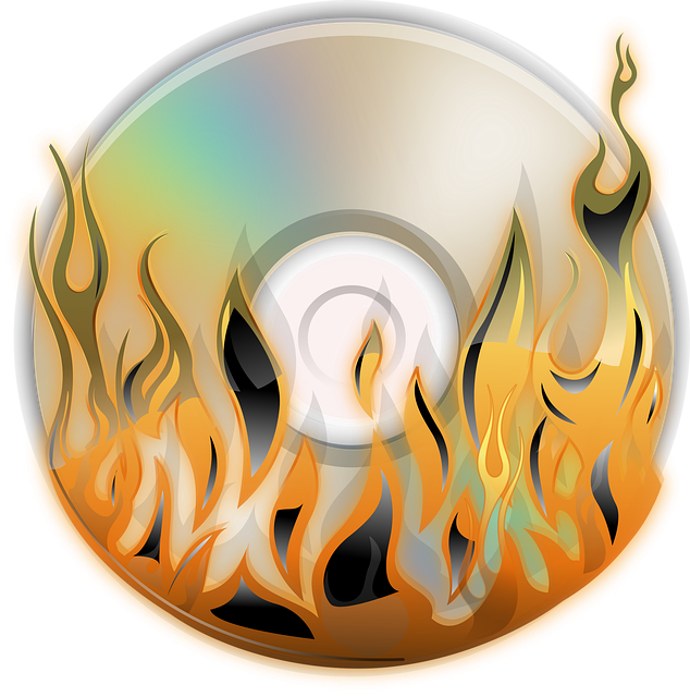 CD on fire